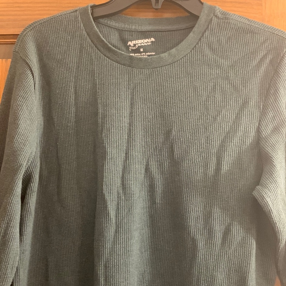 Green long sleeve shirt